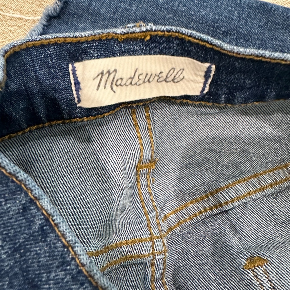 Madewell high rise denim shorts size 32 - Picture 4 of 4